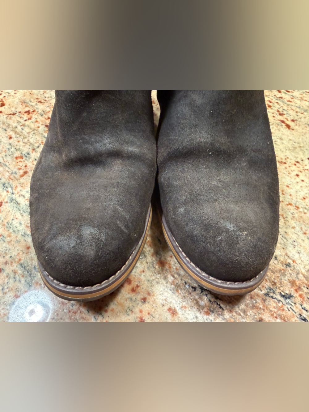 VTG Red Wing Womens 4904 Natasha Boot Size 10B Heritage Brown Suede Block Heel - Picture 5 of 15